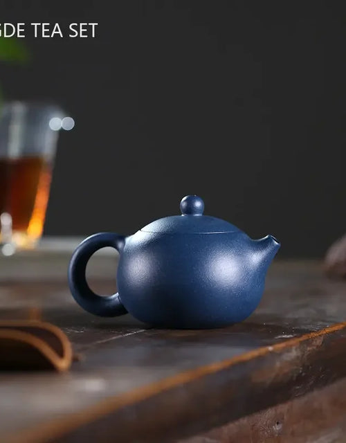 100ml Yixing Handmade Purple Clay Teapots Ball Shaped Infuser Xishi Tea Pot Beauty Kettle Customized Zisha Tea Set Authentic