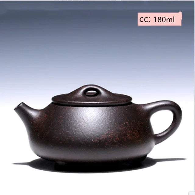 High Quality Yixing Purple Clay Teapot Master Handmade Ball Hole Filter Stone Scoop Pot Chinese Zisha Tea Set Beauty Tea Maker